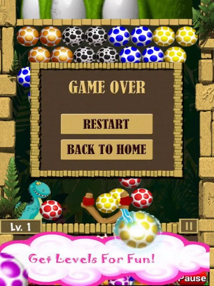 Dinosaur Pood Egg 2017 iPad 應用截圖