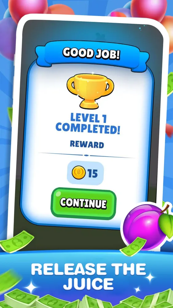 Juice Splash Game スクリーンショット