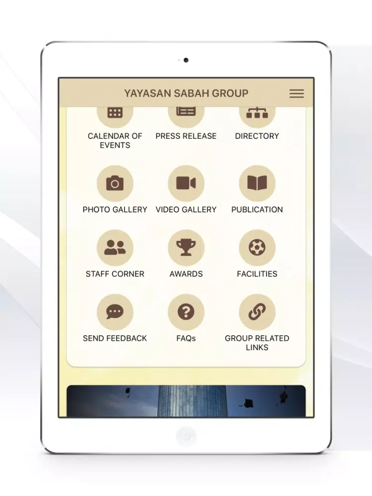 Yayasan Sabah Group iPad 应用截图