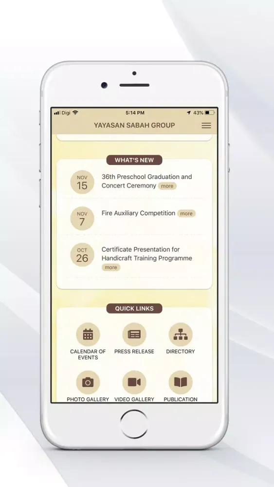 Yayasan Sabah Group应用截图