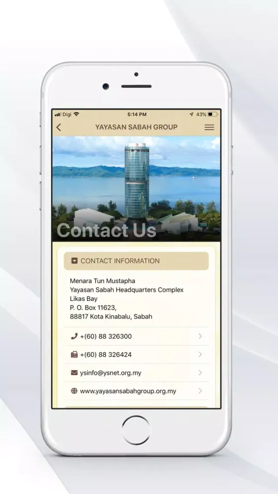 Yayasan Sabah Group应用截图