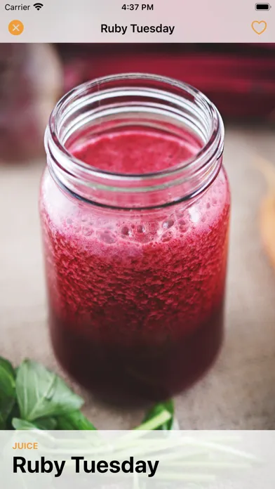Captures d'écran de Jason Vale’s 5-Day Juice Diet