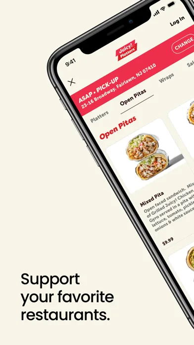 Скриншоты Juicy Platters App