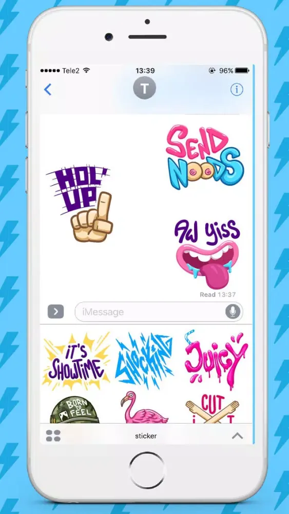 Captures d'écran de Juicy Hot Sticker Pack