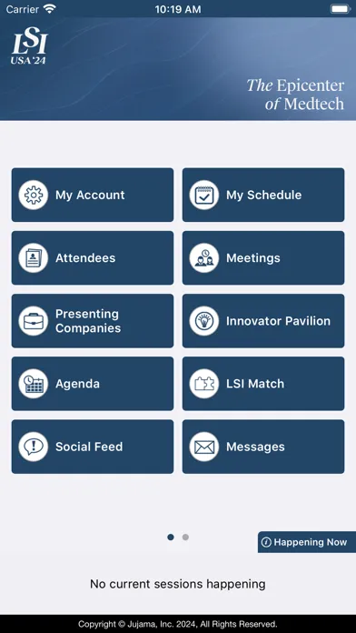 Capturas de pantalla de LSI Summit Events