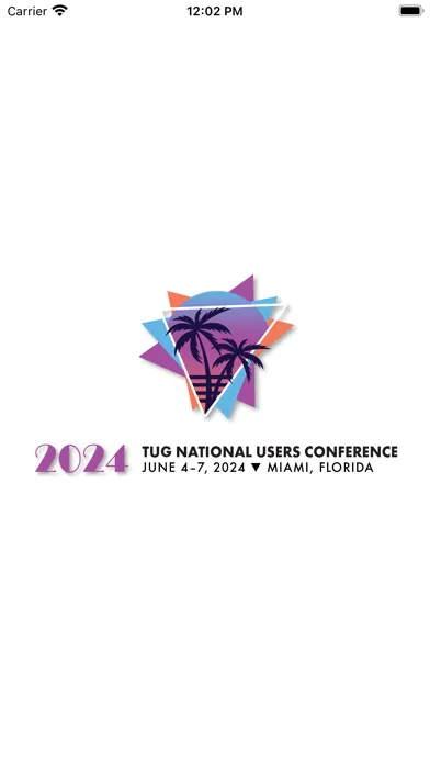 Capturas de tela do 2024 TUG National Conference