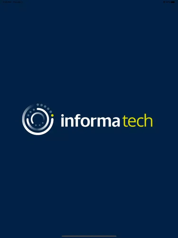 ภาพหน้าจอของ Informa Tech iPad 