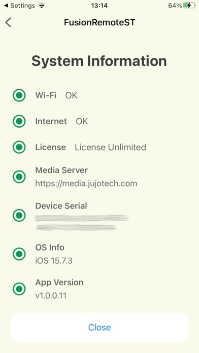 Fusion Remote ST for Bluejeans স্ক্রিনশট