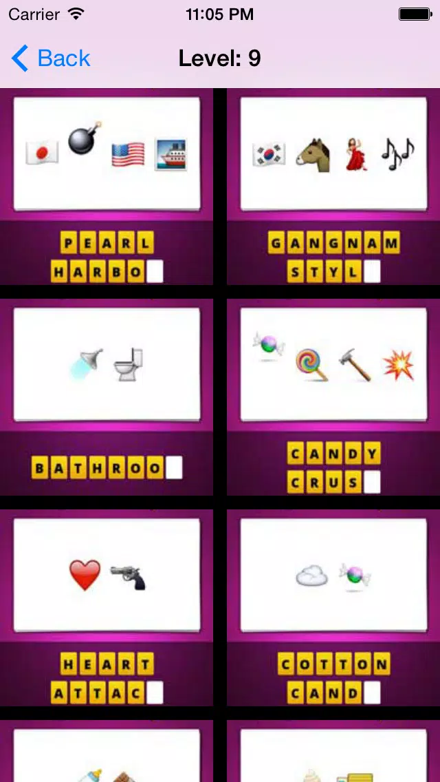 Capturas de pantalla de Answers for Guess the emoji