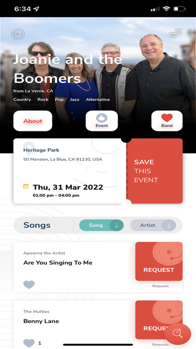 Captures d'écran de Jukebox Live