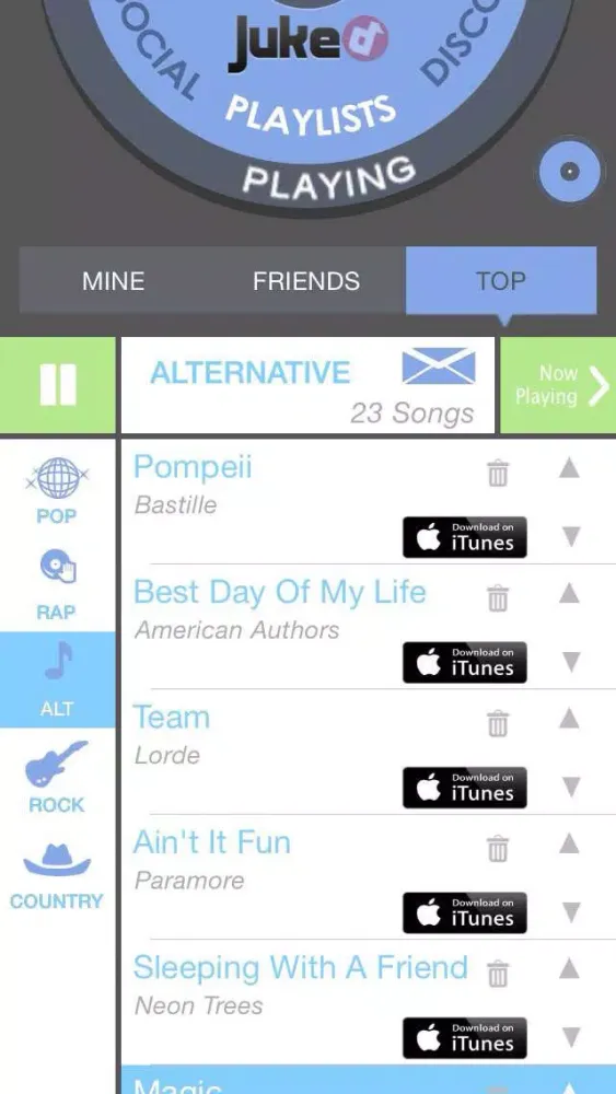 Juked Media : Search and Identify Sound-Tracks, Favorite Songs Lyric-s In Mix-Cloud Pandora Music and Tune-In or Radio Play سکرین شاٹس