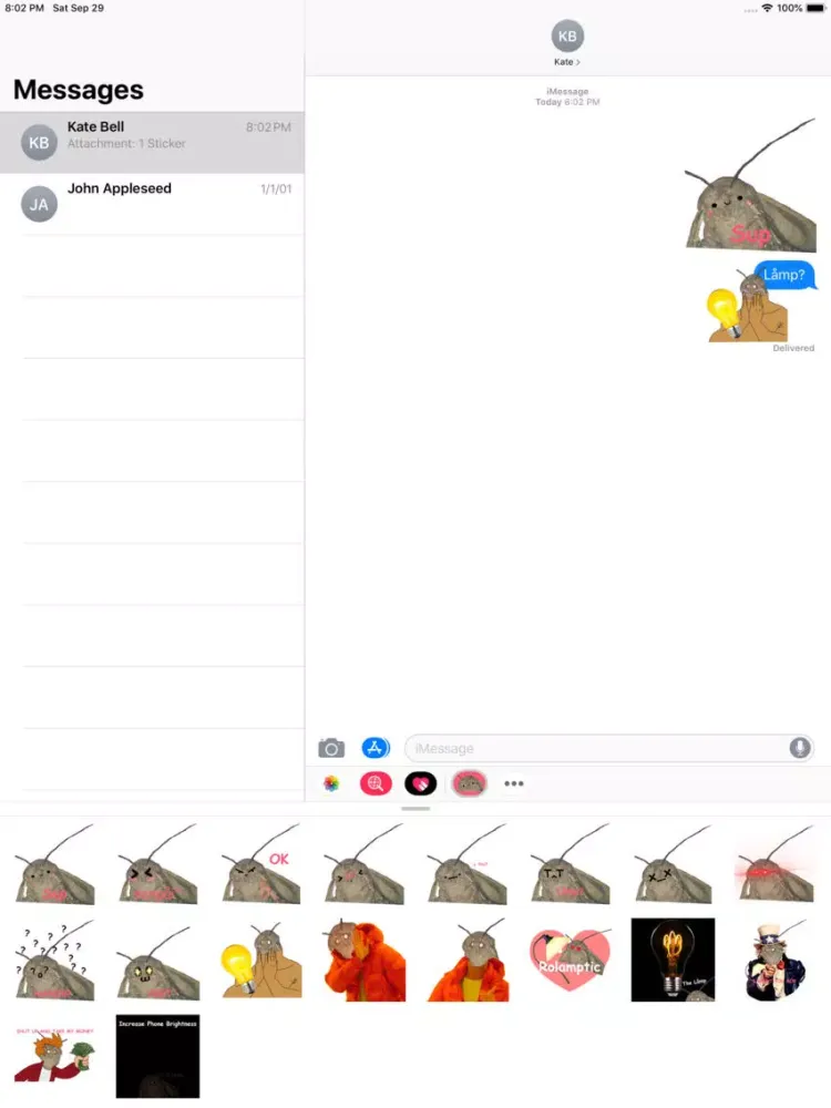 Capturas de pantalla de CuteMoth iPad 