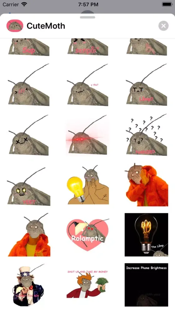 Capturas de pantalla de CuteMoth
