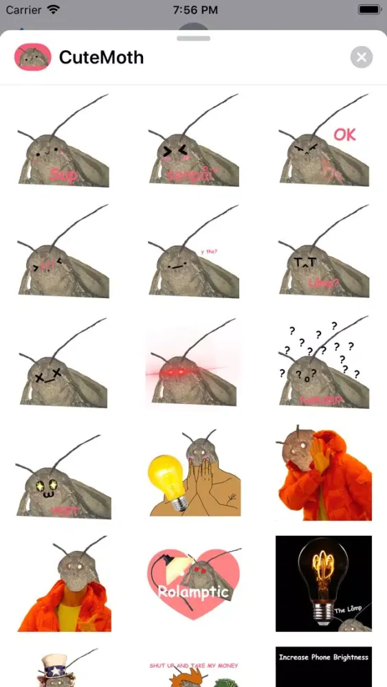 Capturas de pantalla de CuteMoth