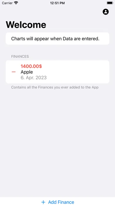 Financer - financial overview 스크린샷