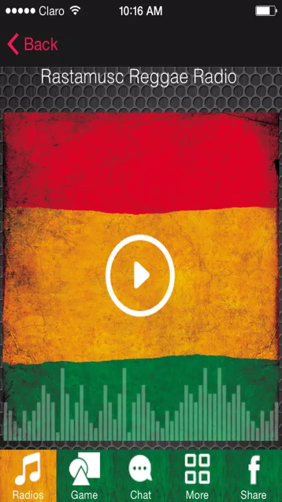 'A Reggae Music: The Best Reggae Songs and Roots with the most Popular Dancehall Radio Stations Online Screenshots
