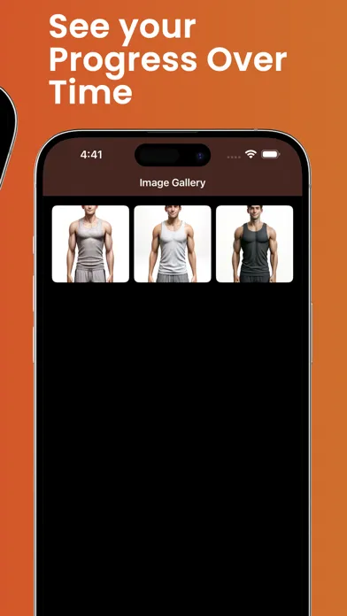 Gym Body Tracker - Camera Screenshots