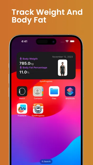 Gym Body Tracker - Camera Screenshots