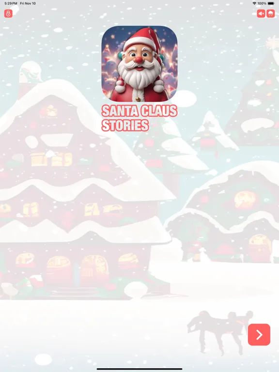 Zrzuty ekranu Santa Claus Stories iPad 