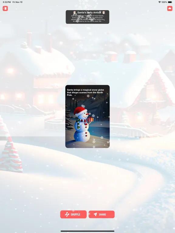 Zrzuty ekranu Santa Claus Stories iPad 