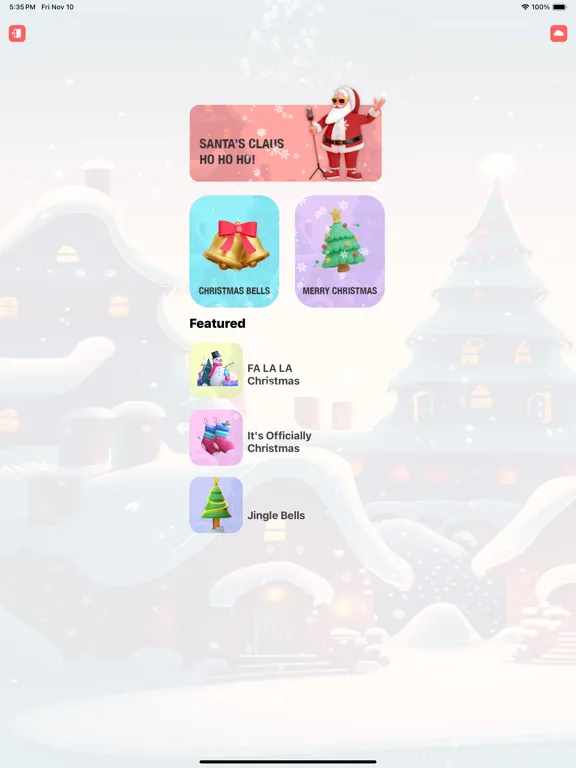 Zrzuty ekranu Santa Claus Stories iPad 