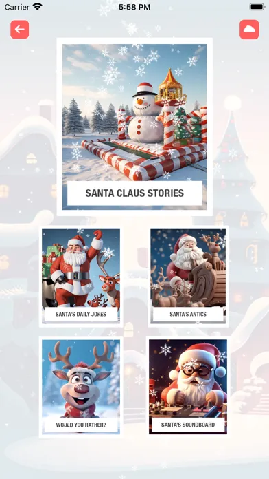 Zrzuty ekranu Santa Claus Stories