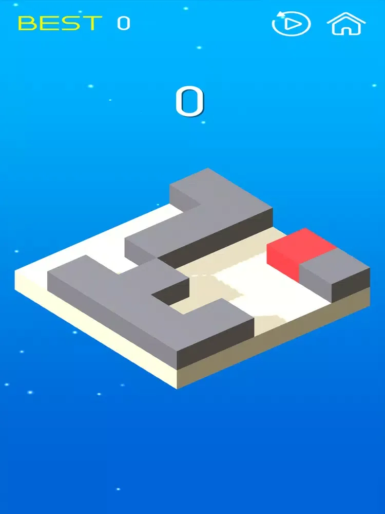 Tangkapan skrin Slide Brick iPad 