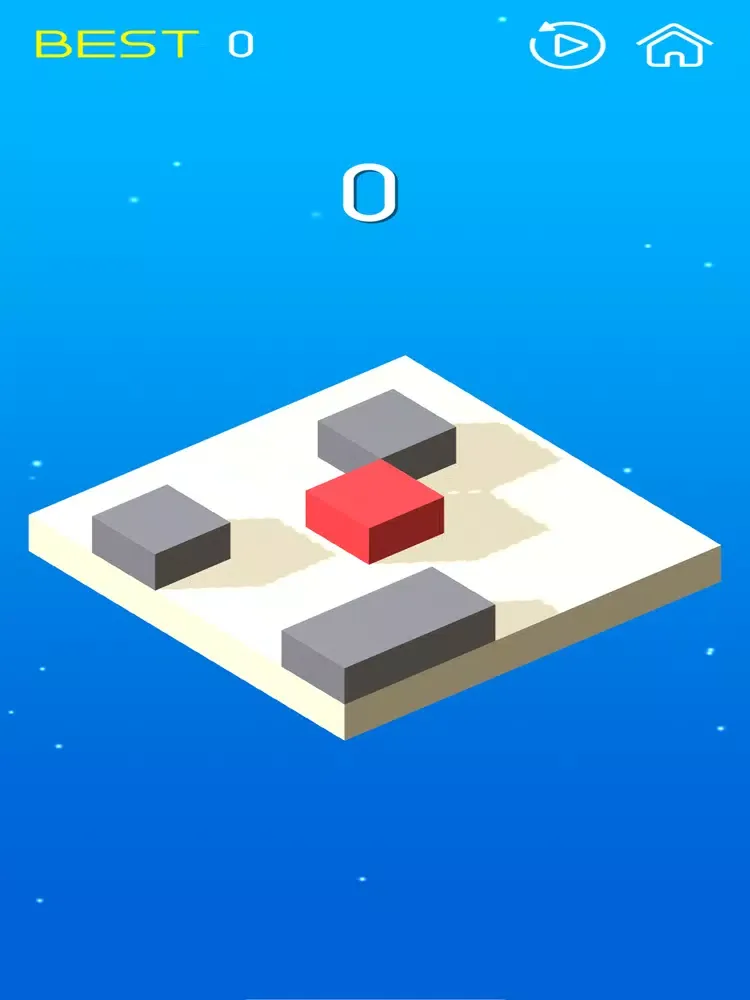 Tangkapan skrin Slide Brick iPad 
