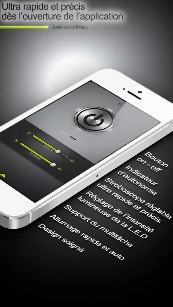 Скриншоты Lampe torche pour iPhone - FlashLED