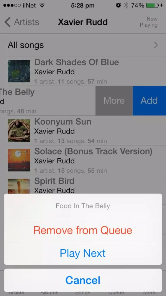 Music Queue Player স্ক্রিনশট