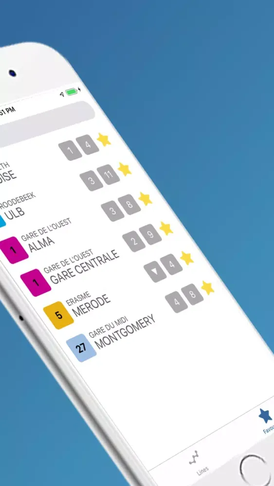 WatchMetro: Brussels应用截图