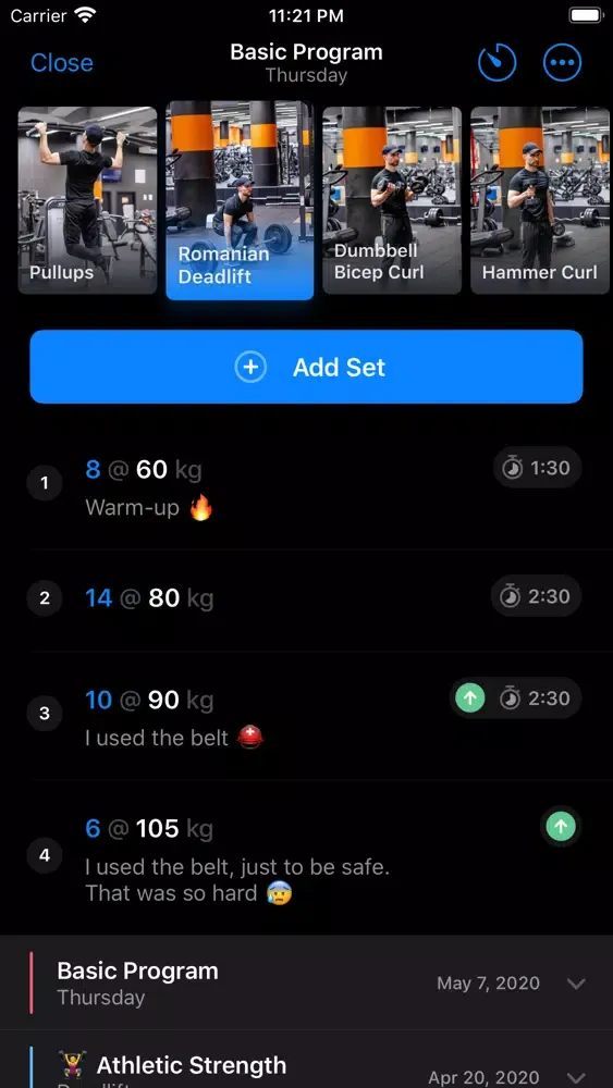 ภาพหน้าจอของ Workout — Your Fitness Partner