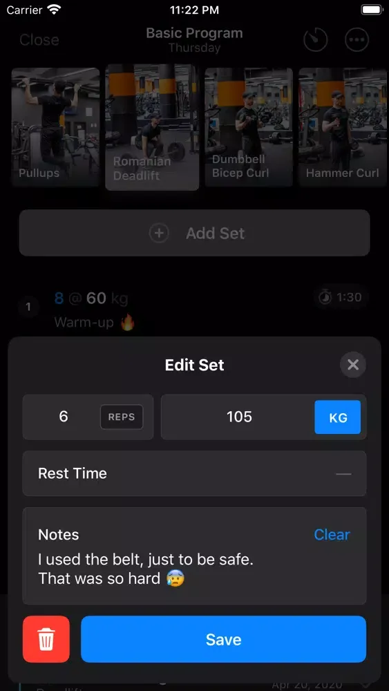 ภาพหน้าจอของ Workout — Your Fitness Partner