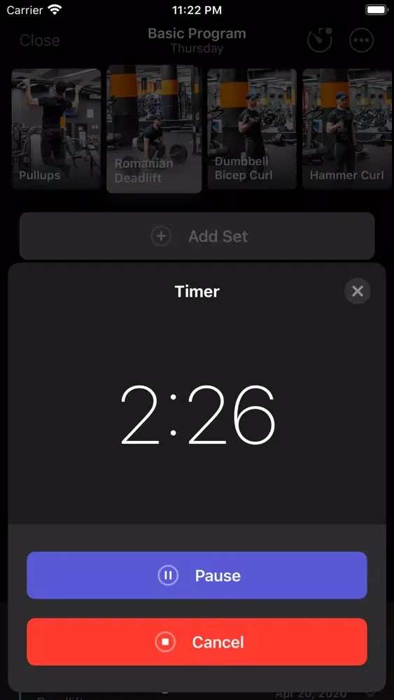 ภาพหน้าจอของ Workout — Your Fitness Partner