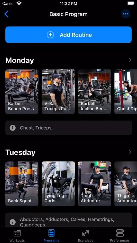 ภาพหน้าจอของ Workout — Your Fitness Partner