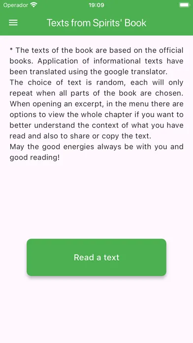 Capturas de tela do The Spirits' Book - Texts