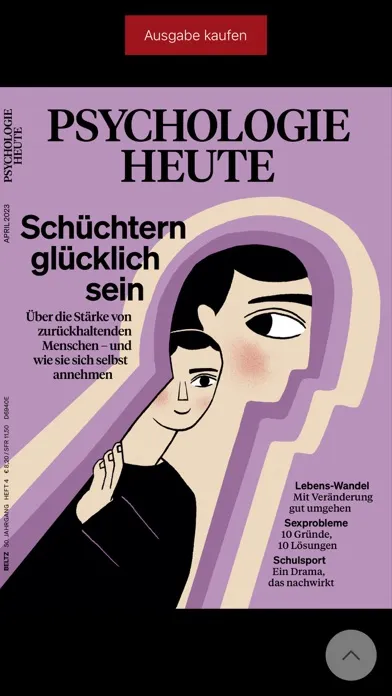 Capturas de tela do Psychologie Heute