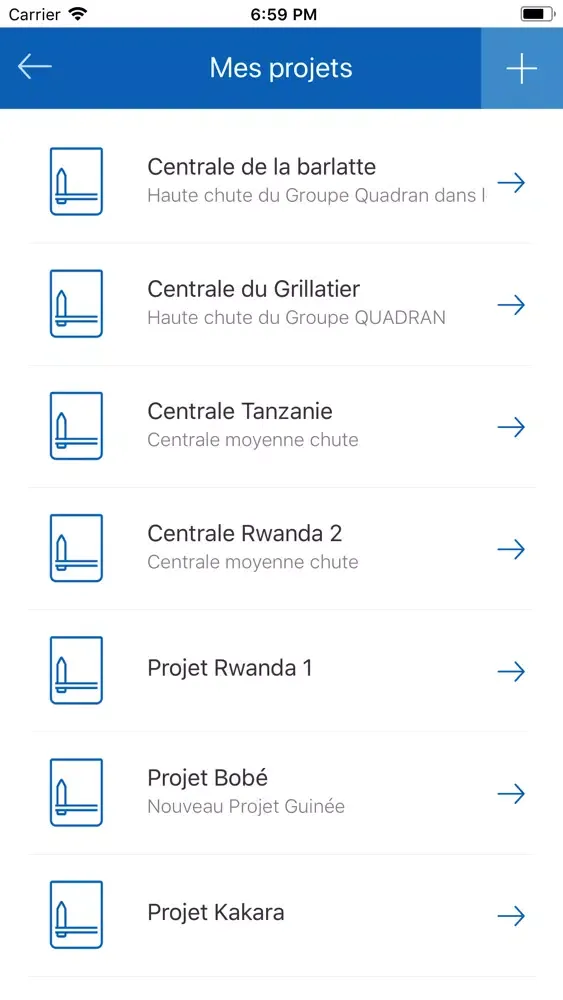 Capturas de tela do HYDROPOWER Toolbox