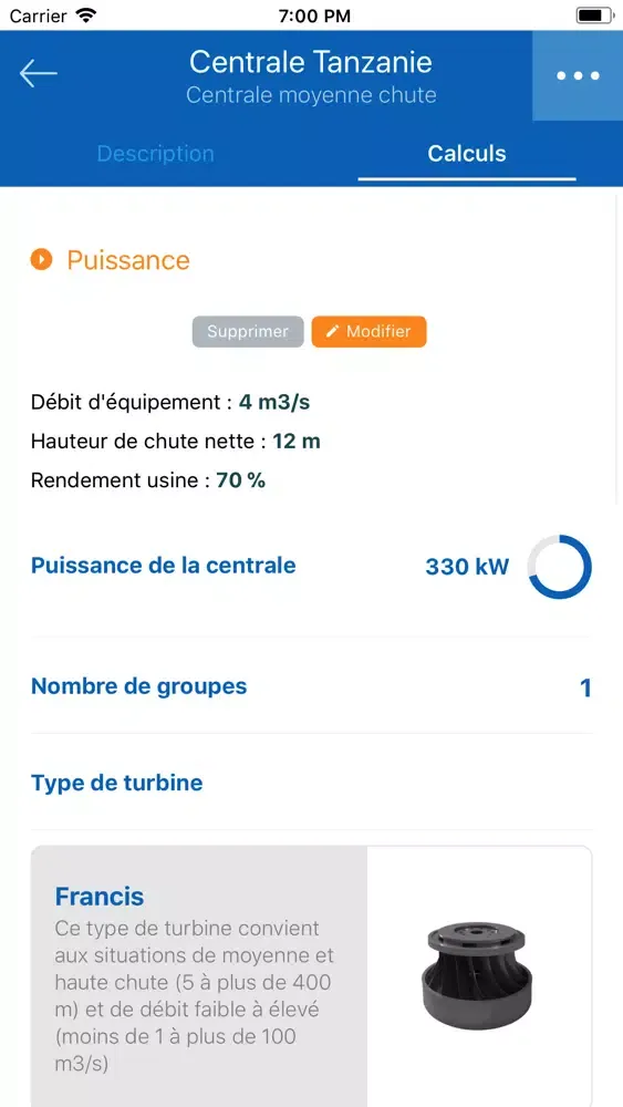 Capturas de tela do HYDROPOWER Toolbox