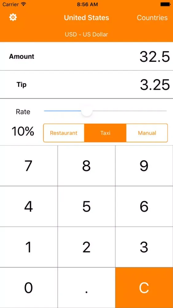 Скриншоты TipCal tip calculator (all offline)