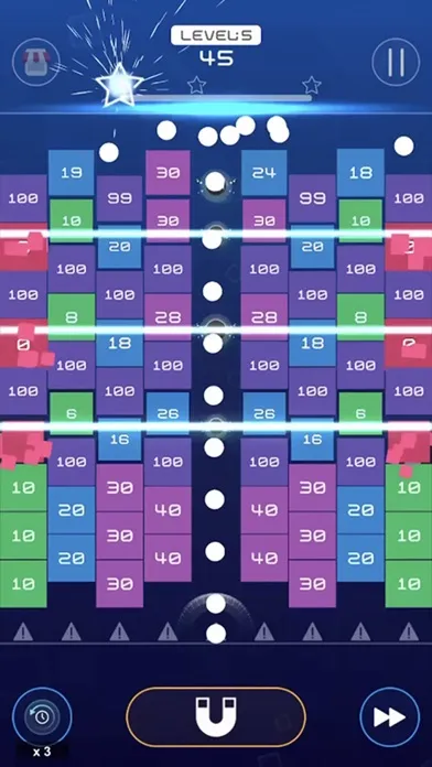 Capturas de tela do Bricks Breaker Origin