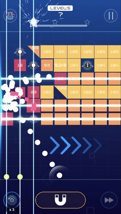 Capturas de tela do Bricks Breaker Origin