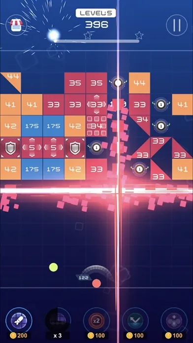 Capturas de tela do Bricks Breaker Origin