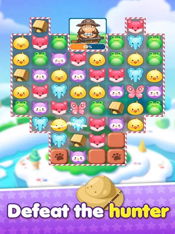 Capturas de tela do Ani Match Puzzle iPad 