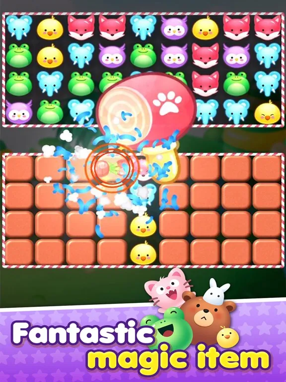 Capturas de tela do Ani Match Puzzle iPad 