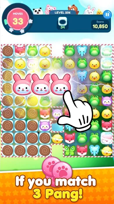 Capturas de tela do Ani Match Puzzle