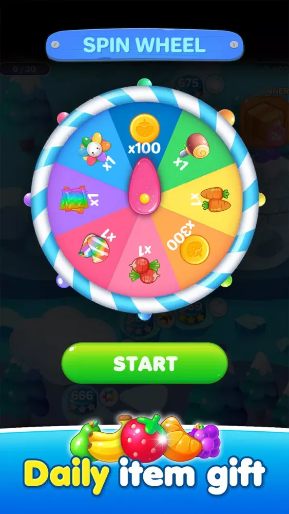 ภาพหน้าจอของ Fruit Candy Puzzle