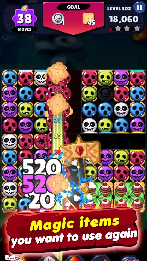 Скриншоты Witch Match Puzzle