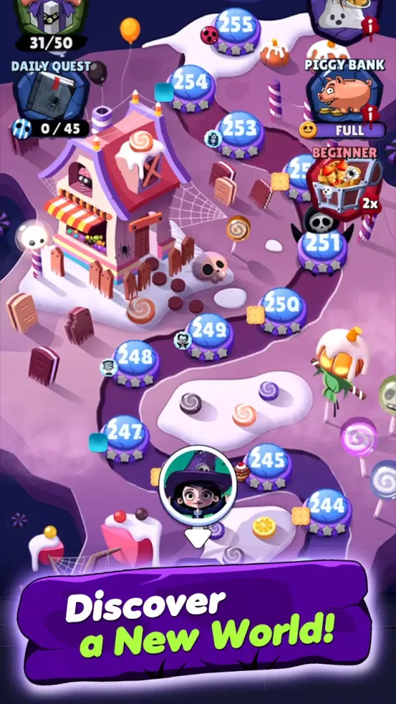 Скриншоты Witch Match Puzzle