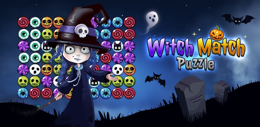 Witch Match Puzzle